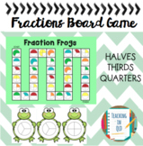 Fraction Frogs Board Game