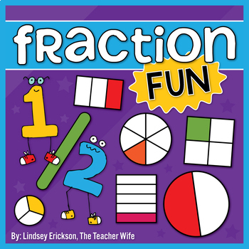 Preview of Simple Fraction Activities, Assessments, and Worksheets