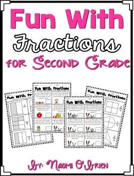 Preview of Fraction Fun For 2nd Grade