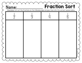 Preview of Fraction Fun: Freebie!