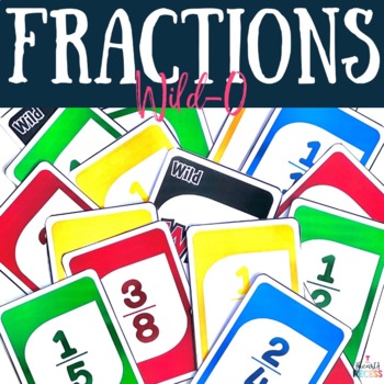 Preview of Fraction Game Wild-O Game | Center