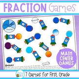 Fractions 1st Grade - Fraction Fun with Games to Identify 