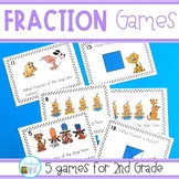 Fractions 2nd Grade - Fraction Fun with Games to Identify 