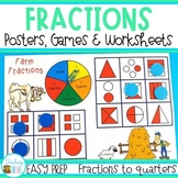 Fractions 2nd Grade - Fraction Fun with Games & Activities