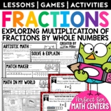 Fraction Games and Activities | Multiply Fractions by a Wh