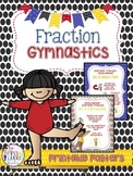 Fraction Gymnastics Posters: Mixed Number and Improper Fra