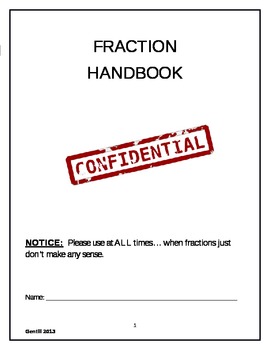Preview of Fraction Handbook