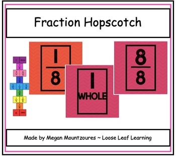 Preview of Fraction Hopscotch