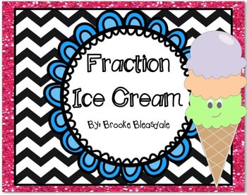 Preview of Fraction Ice Cream