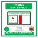 Fraction Identification Self-Checking Digital Mystery Pict