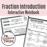 Fraction Interactive Notebook/Worksheet/Introduction Notes