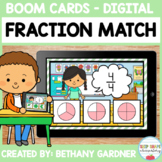 Fraction Match - Boom Cards - Distance Learning