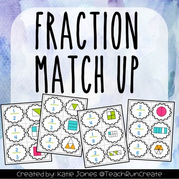 Fraction Match Up {Freebie!}