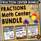 Fraction Skills Math Centers for Comparing, Equivalent, Re