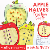 Half of a Collection Fraction Math Craft