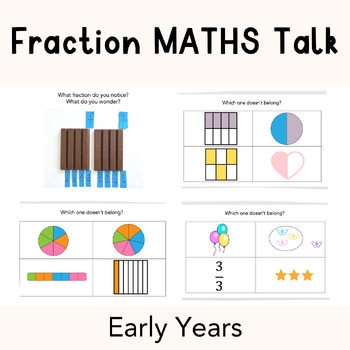 Preview of Fraction Math Talks | Early Years