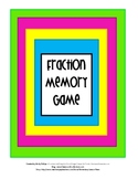 Fractions Memory Game