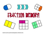 Fraction Memory! Math Center Game and Activity