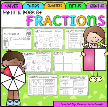 Preview of Fraction Mini Book