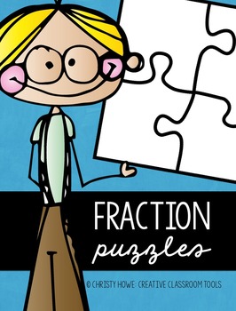Preview of Fractions! Differentiated Puzzles for Critical Thinking