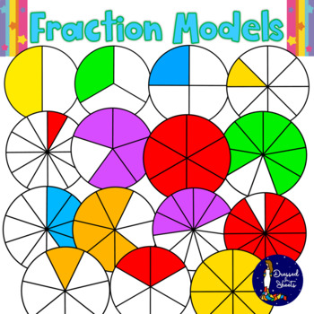 Preview of Fraction Models Clip Art