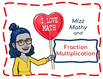 Preview of Fraction Multiplication for Valentine's Day