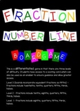 Fraction Number Line Board Game