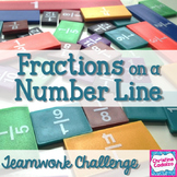Fractions on a Number Line FREEBIE