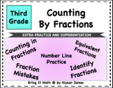 Counting Fractions on Number Lines and More Fraction Practice