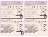 Fraction Operations Anchor Chart