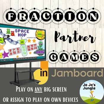 Preview of Fraction Partner Games in Google™Jamboard