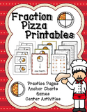 Fraction Pizza Printables and Activities