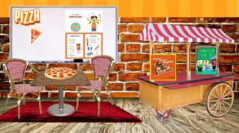 Preview of Fraction/Pizza Room