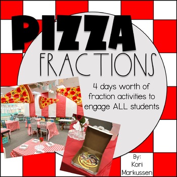 Preview of Fraction Pizzas