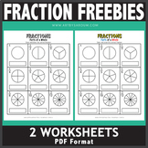 Fraction Printable Math Worksheets FREEBIE