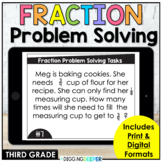 Fraction Problem Solving Activities for Third Graders