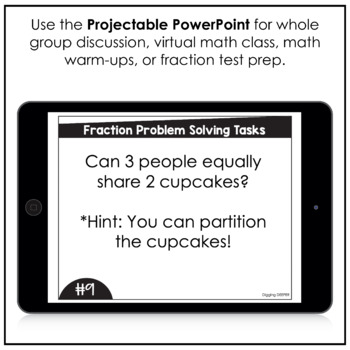 fraction problem solving for grade 3