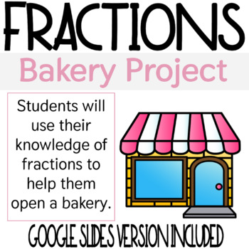 Preview of Fractions ⎮ Project Based Learning ⎮ Digital & Printable - Distance Learning