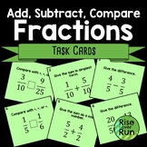 Adding and Subtracting Fractions with Common Denominators 