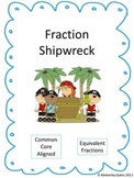 Fraction Shipwreck: Simplified/Equivalent Fractions (Grade