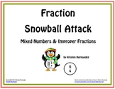 Fraction Snowball Attack: Mixed Numbers and Improper Fractions