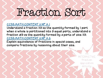 Preview of Fraction Sort
