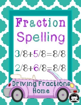 Preview of Fraction Spelling