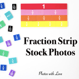Math Stock Photos l Fraction Strips
