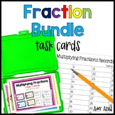 Fraction Operations Task Cards Bundle