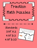 Fraction Task Card Puzzles