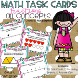 Fraction Task Cards: All Concepts