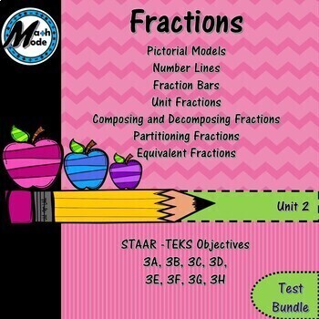 Preview of Fraction Test Bundle