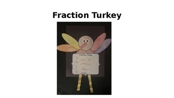 Preview of Fraction Turkey