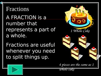 Preview of Fraction Unit:  A 5 Day Lesson